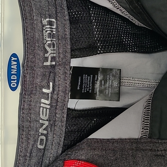 O'Neil Hybrid Swim Trunks | Mens Size 32 | Multi Gray - Picture 5 of 8